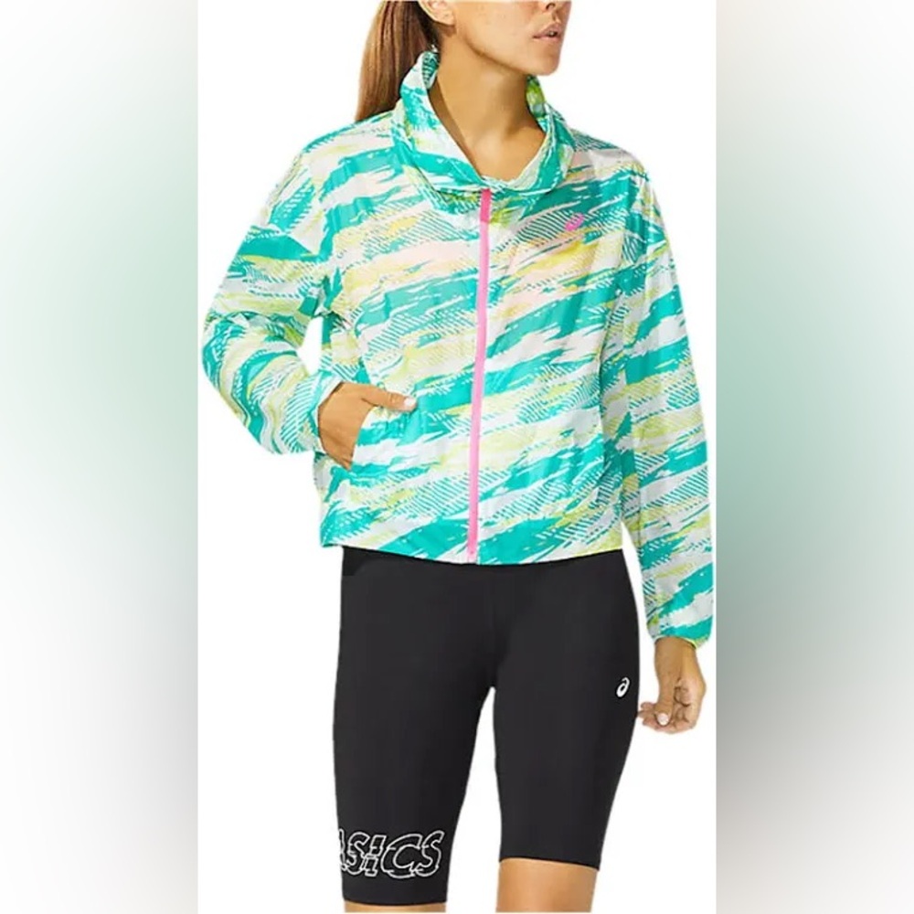 ASICS colour injection packable jacket - XL